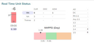 Data Visualization Infographic with NHPPD gauge